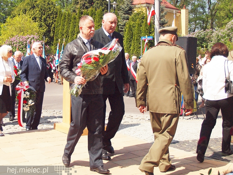 Uroczystości Święta Konstytucji 3 Maja w Mielcu