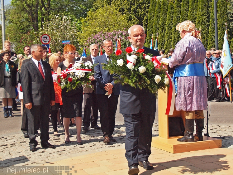 Uroczystości Święta Konstytucji 3 Maja w Mielcu