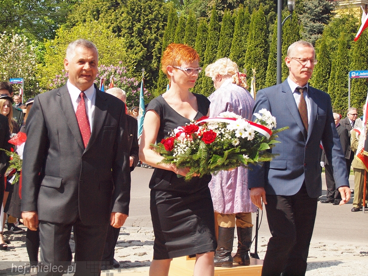 Uroczystości Święta Konstytucji 3 Maja w Mielcu