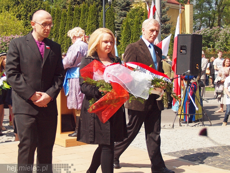 Uroczystości Święta Konstytucji 3 Maja w Mielcu