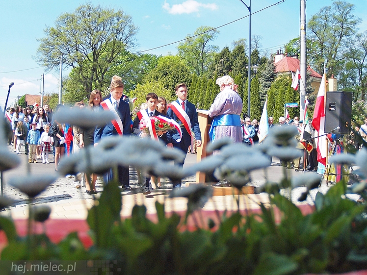 Uroczystości Święta Konstytucji 3 Maja w Mielcu