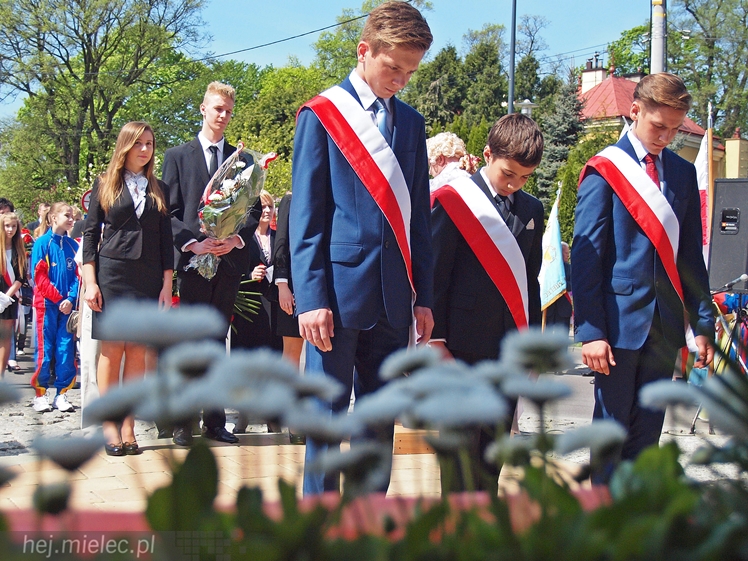 Uroczystości Święta Konstytucji 3 Maja w Mielcu