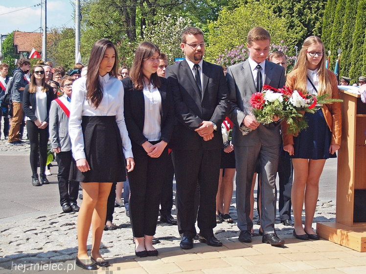 Uroczystości Święta Konstytucji 3 Maja w Mielcu