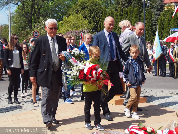 Uroczystości Święta Konstytucji 3 Maja w Mielcu
