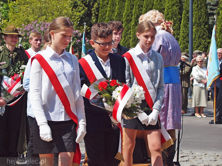 Uroczystości Święta Konstytucji 3 Maja w Mielcu