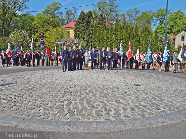 Uroczystości Święta Konstytucji 3 Maja w Mielcu