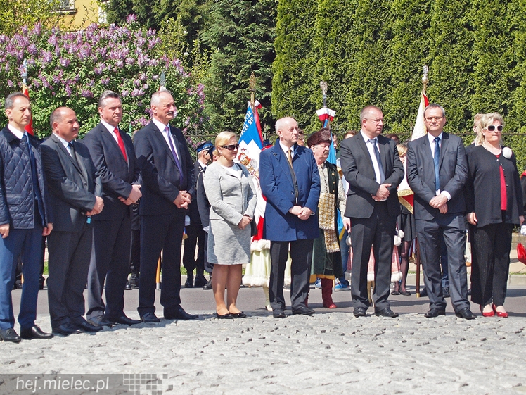 Uroczystości Święta Konstytucji 3 Maja w Mielcu