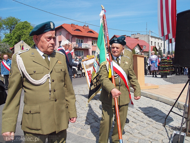 Uroczystości Święta Konstytucji 3 Maja w Mielcu