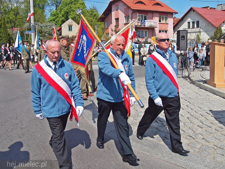 Uroczystości Święta Konstytucji 3 Maja w Mielcu