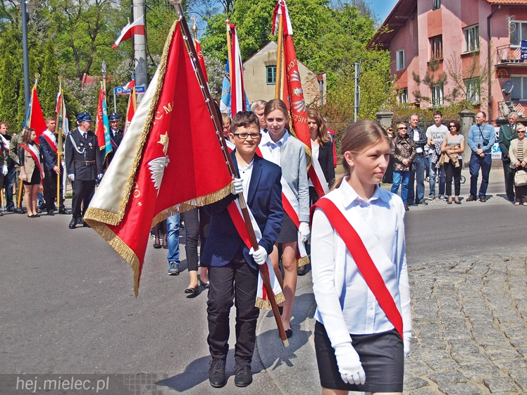Uroczystości Święta Konstytucji 3 Maja w Mielcu