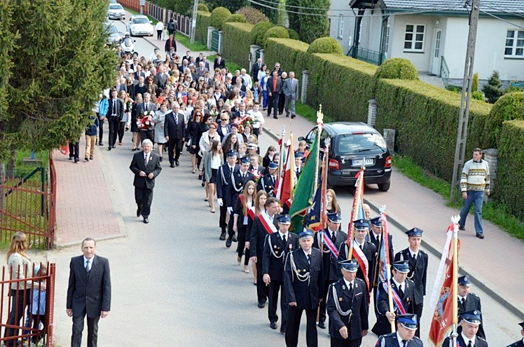 Uroczystość gminnych obchodów Święta 3 Maja w Chorzelowie