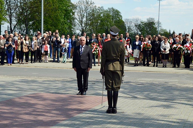Uroczystość gminnych obchodów Święta 3 Maja w Chorzelowie