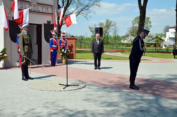 Uroczystość gminnych obchodów Święta 3 Maja w Chorzelowie