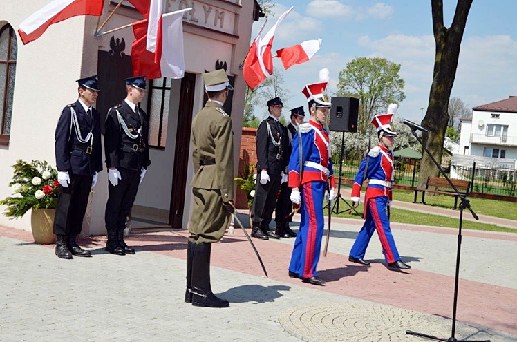Uroczystość gminnych obchodów Święta 3 Maja w Chorzelowie