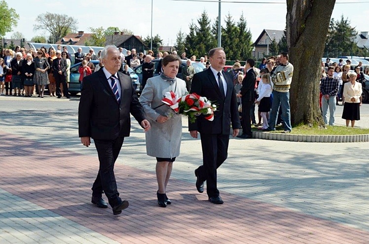 Uroczystość gminnych obchodów Święta 3 Maja w Chorzelowie