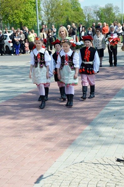 Uroczystość gminnych obchodów Święta 3 Maja w Chorzelowie