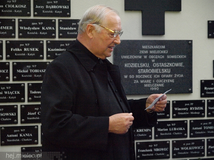 Jubileusz 25-lecia Mieleckiej Ściany Katyńskiej