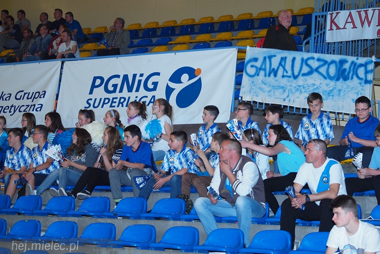 Zwycięska porażka PGE Stali Mielec. Biało-Niebiescy na miejscach 5-6