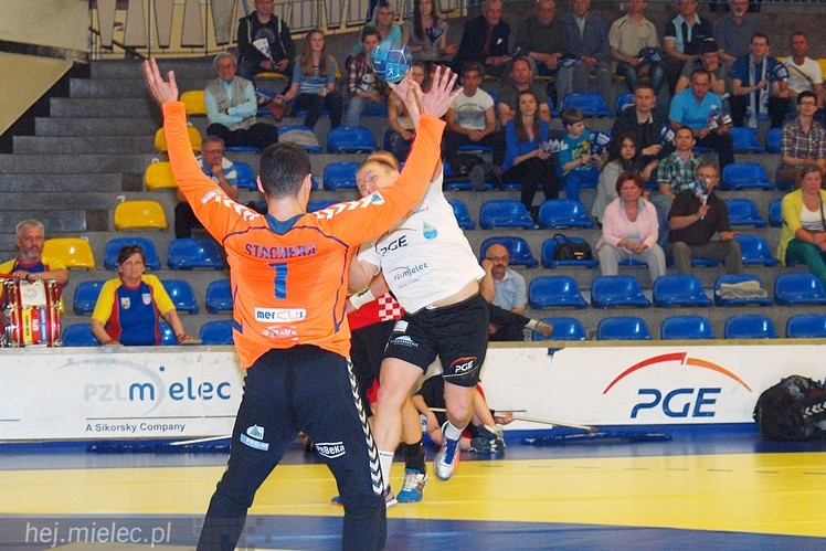 Zwycięska porażka PGE Stali Mielec. Biało-Niebiescy na miejscach 5-6
