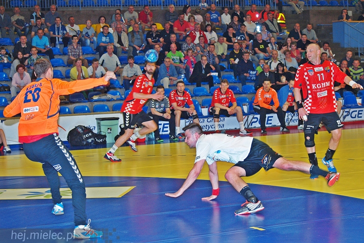 Zwycięska porażka PGE Stali Mielec. Biało-Niebiescy na miejscach 5-6