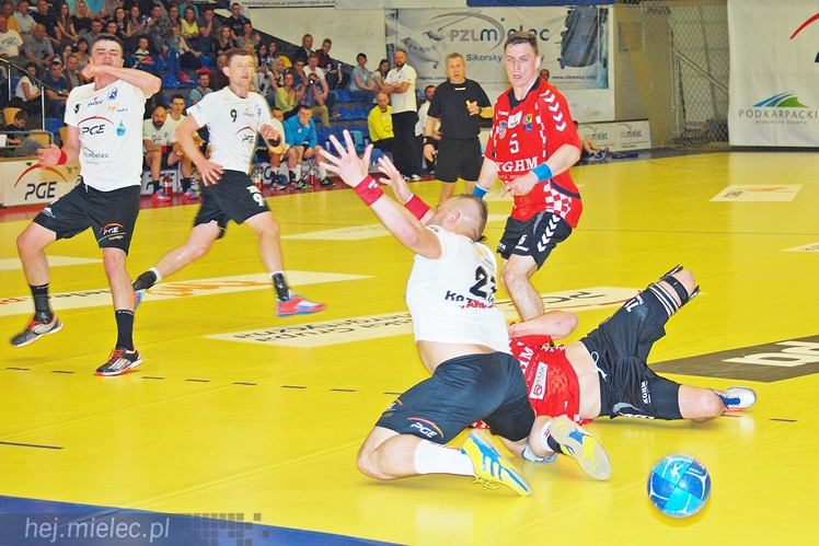 Zwycięska porażka PGE Stali Mielec. Biało-Niebiescy na miejscach 5-6