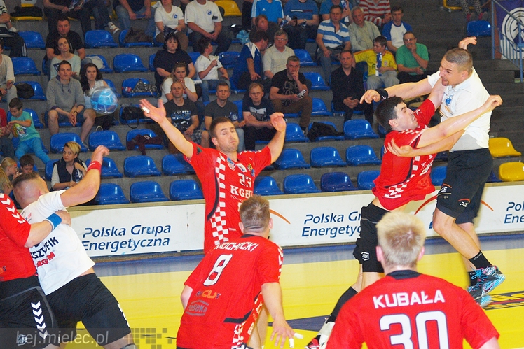 Zwycięska porażka PGE Stali Mielec. Biało-Niebiescy na miejscach 5-6