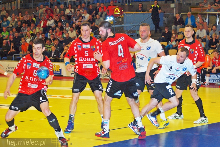 Zwycięska porażka PGE Stali Mielec. Biało-Niebiescy na miejscach 5-6