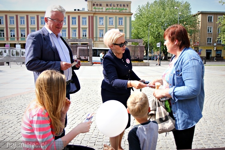 Parlamentarzyści PO namawiali mielczan do udziału w wyborach prezydenckich