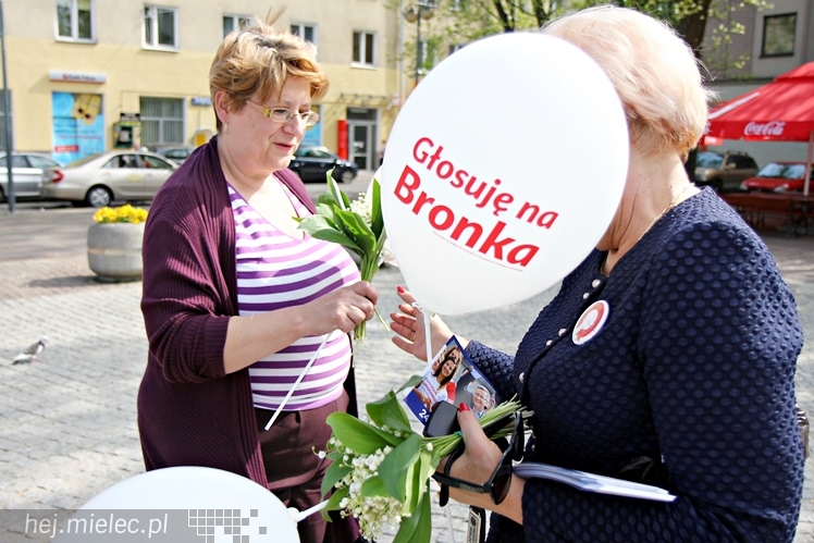 Parlamentarzyści PO namawiali mielczan do udziału w wyborach prezydenckich