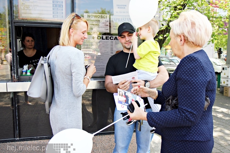 Parlamentarzyści PO namawiali mielczan do udziału w wyborach prezydenckich