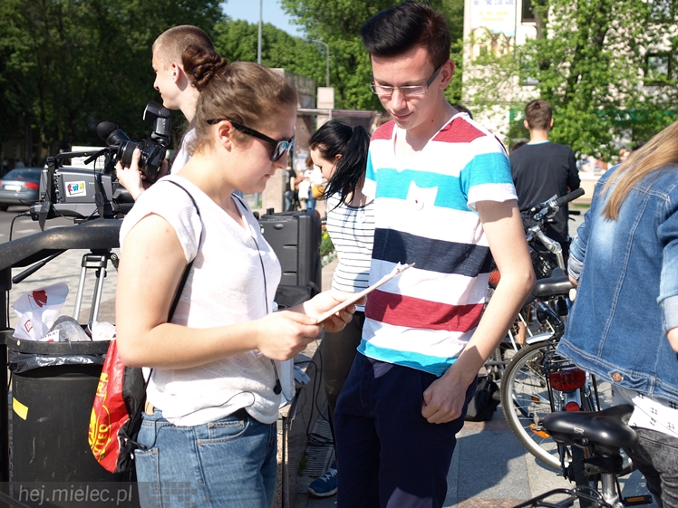 Rowerowa Masa Krytyczna w ramach akcji ?Twoja kropla - ich życie?
