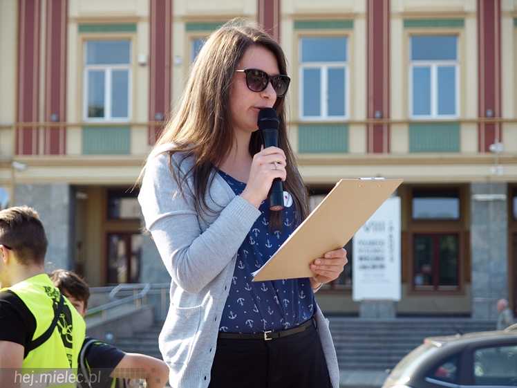 Rowerowa Masa Krytyczna w ramach akcji ?Twoja kropla - ich życie?