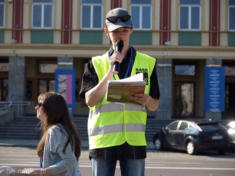 Rowerowa Masa Krytyczna w ramach akcji ?Twoja kropla - ich życie?