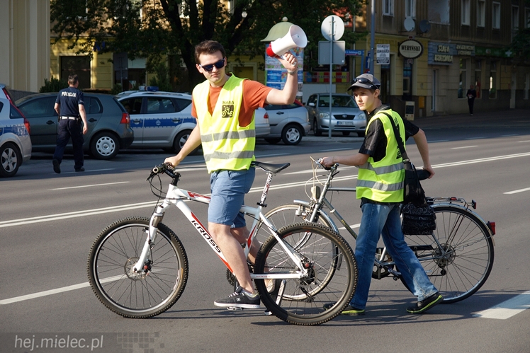 Rowerowa Masa Krytyczna w ramach akcji ?Twoja kropla - ich życie?