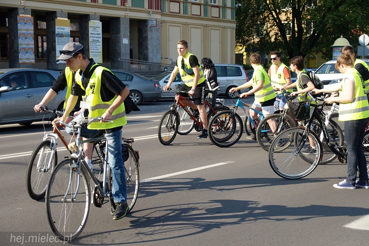 Rowerowa Masa Krytyczna w ramach akcji ?Twoja kropla - ich życie?