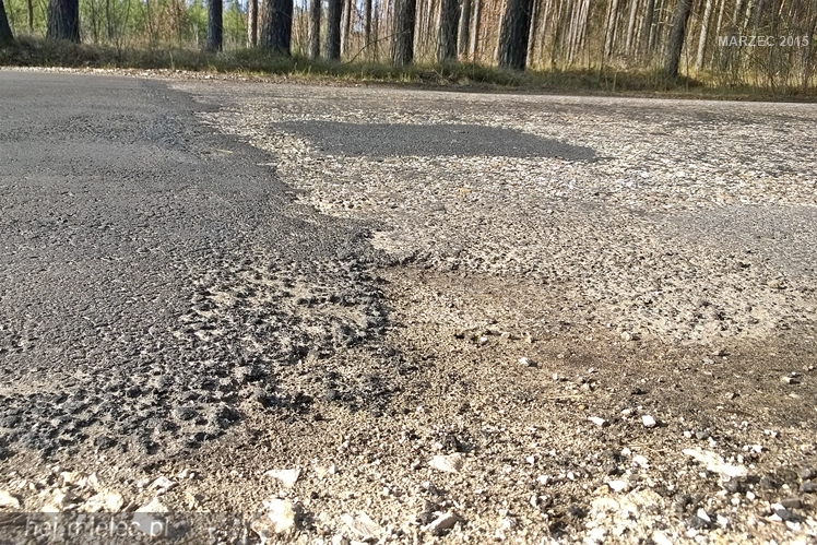 Porzucona droga powiatowa? Kilometr ziemi niczyjej między Mielcem i Kolbuszową