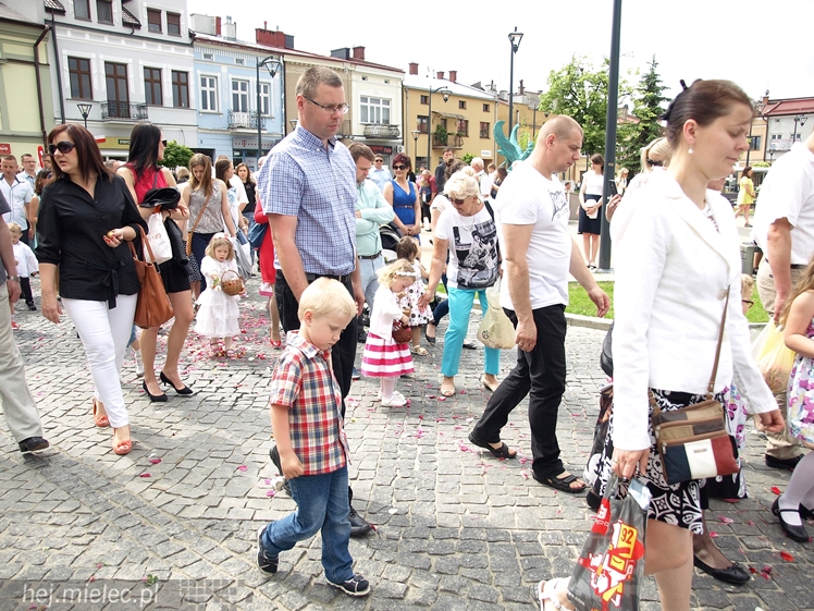 Procesja Bożego Ciała ulicami Starówki