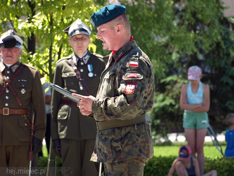 Obchody 95 rocznicy powstania 5 Pułku Strzelców Konnych