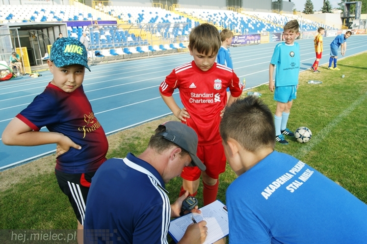 Pierwszy piłkarski Dzień Talentu przyciągnął około stu młodych mielczan