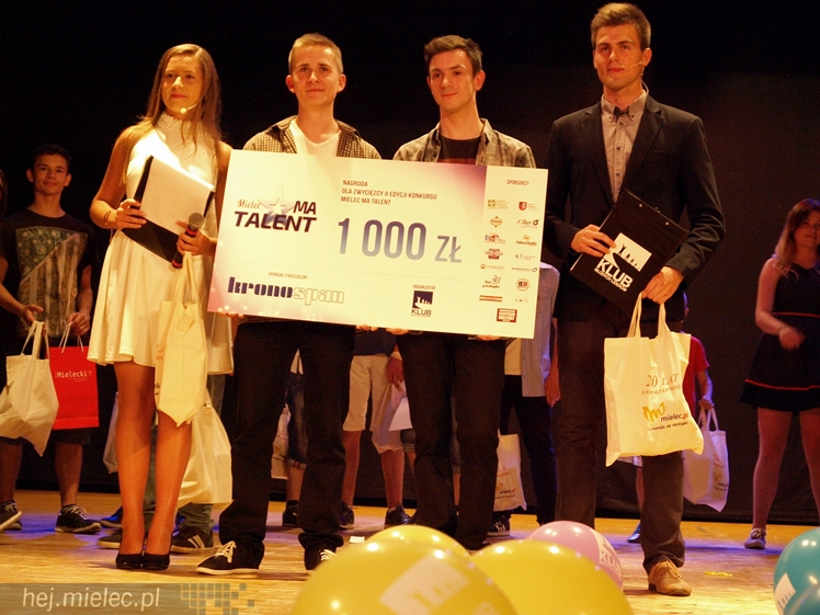 Mielec ma talent po raz drugi. Jakub Kołcz i Tobiasz Ciepliński najlepsi!