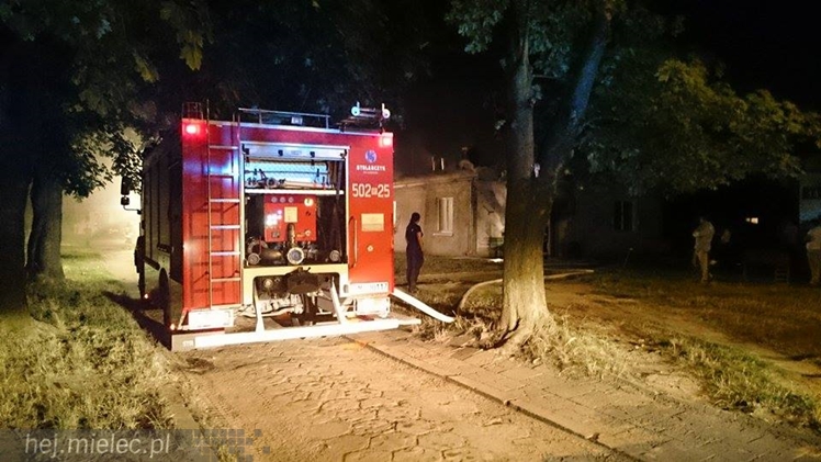 Pożar baraku w MMR. Płonęło mieszkanie!