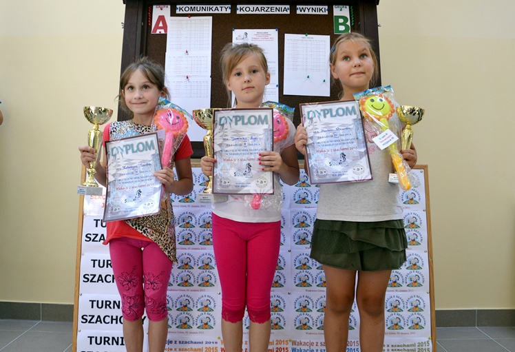 Turniej finałowy ?Wakacje z szachami 2015? w Wadowicach Górnych