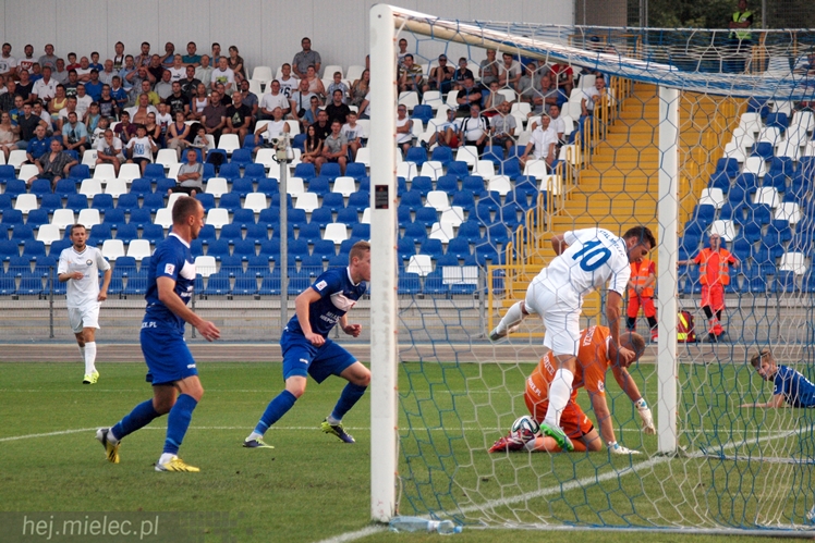 2 liga: FKS STAL MIELEC - MKS Puszcza Niepołomice 2:1