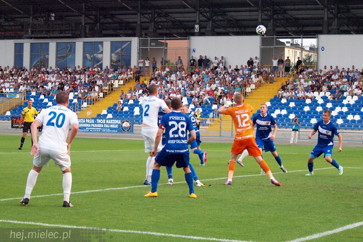 2 liga: FKS STAL MIELEC - MKS Puszcza Niepołomice 2:1