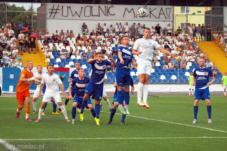 2 liga: FKS STAL MIELEC - MKS Puszcza Niepołomice 2:1