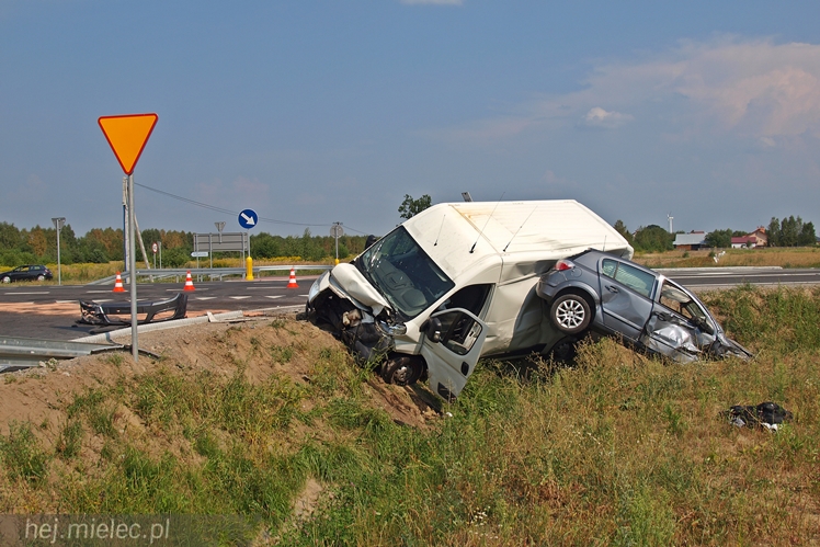 Wypadek na nowej obwodnicy!