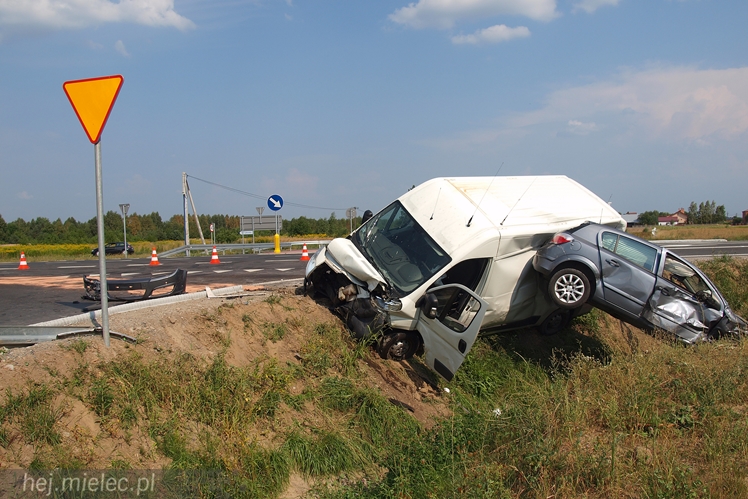 Wypadek na nowej obwodnicy!