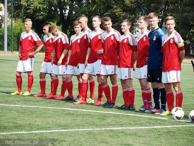 1 Liga Podkarpacka Juniorów Starszych: MKS Gryf Mielec - ASP Wisłoka Dębica