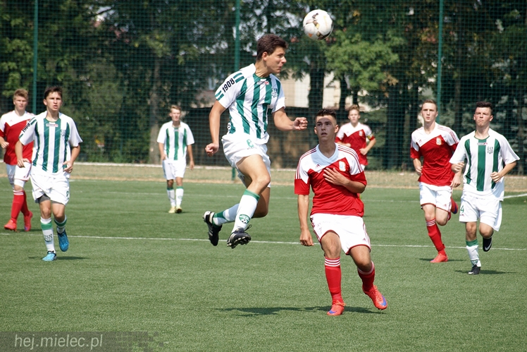 1 Liga Podkarpacka Juniorów Starszych: MKS Gryf Mielec - ASP Wisłoka Dębica