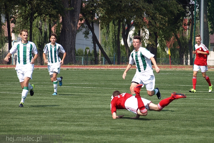 1 Liga Podkarpacka Juniorów Starszych: MKS Gryf Mielec - ASP Wisłoka Dębica